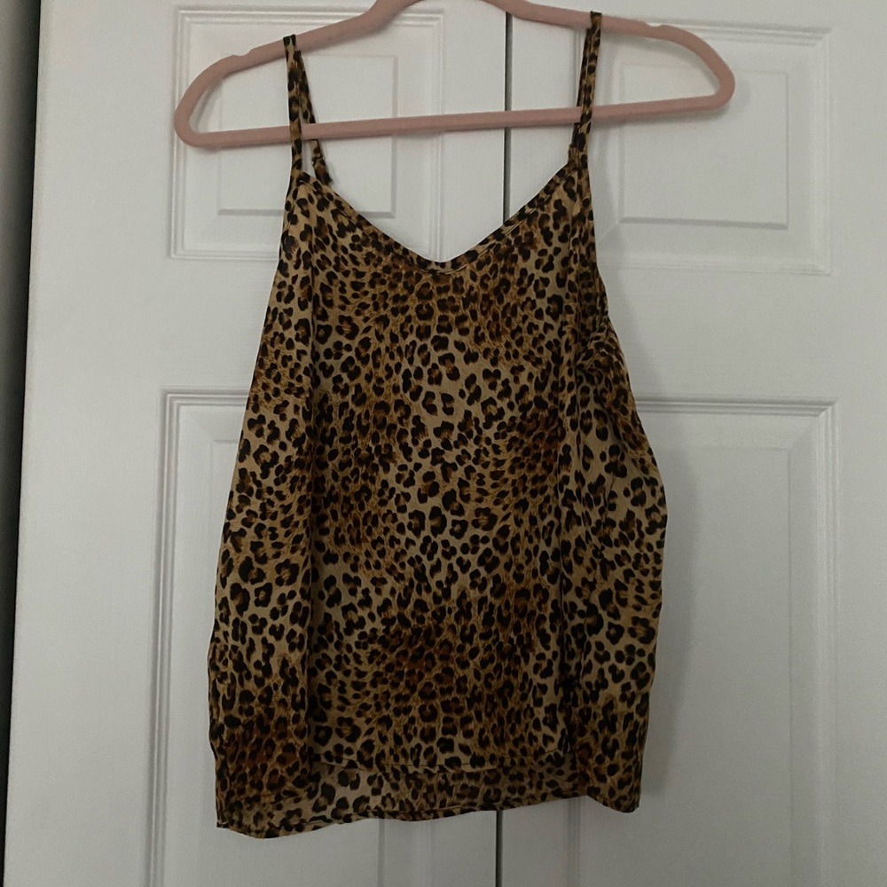 Francesca's Collections Leopard Print Camisole